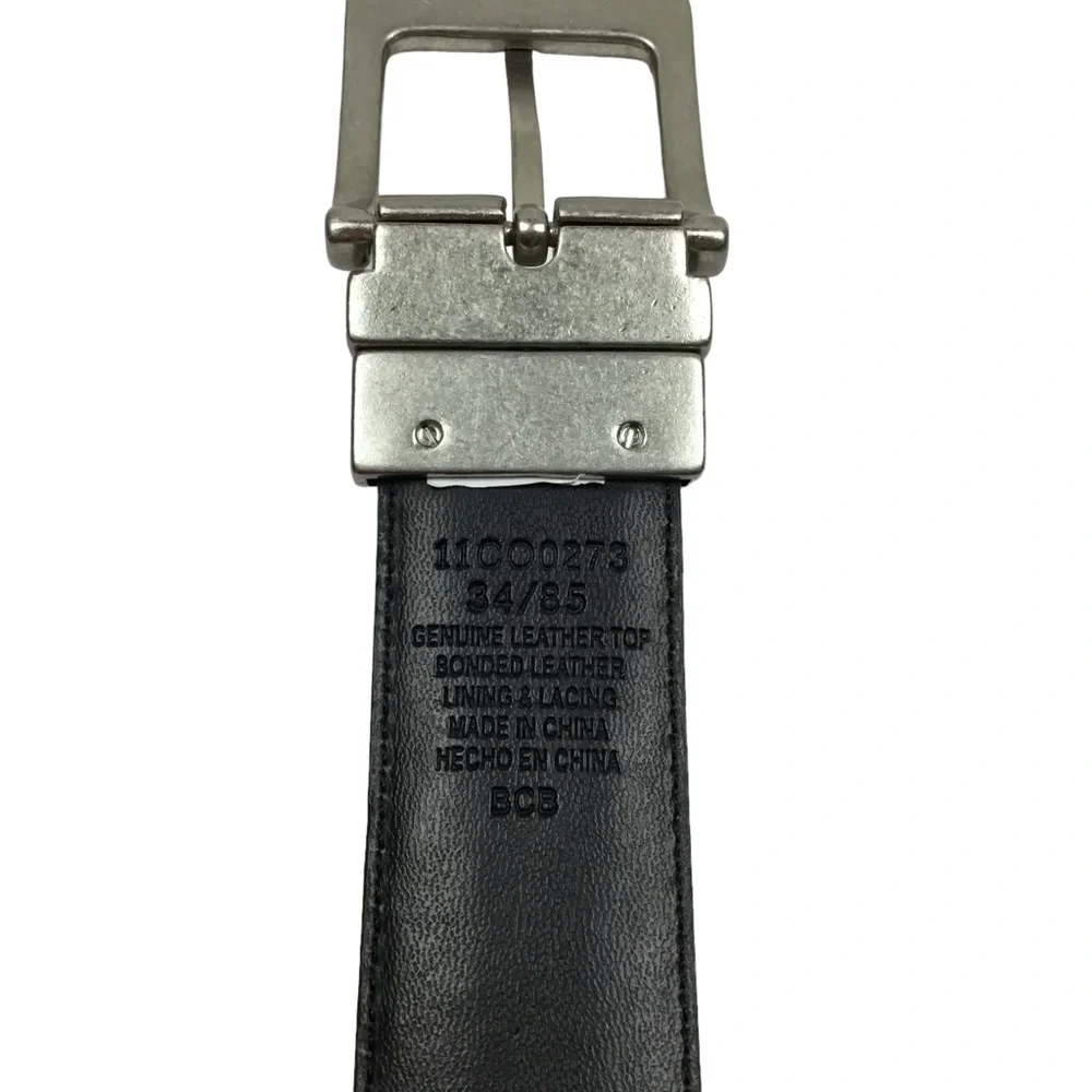 Columbia Leather Braided Belt